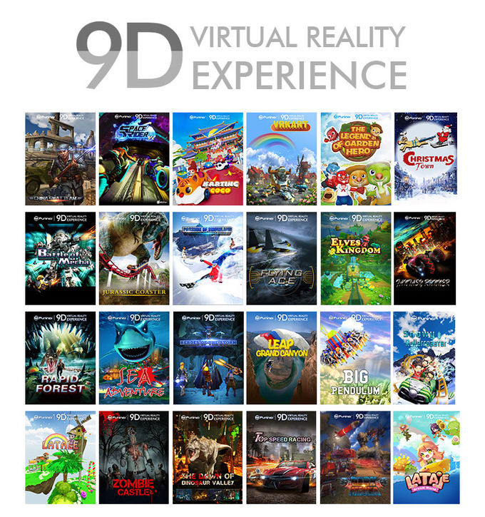 Équipement de divertissement de Flight Simulator de manette de réalité virtuelle en verre de Funin VR 3D VR