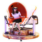 Sièges du simulateur trois de réalité virtuelle de parc d'attractions, salle de cinéma 9D pour le centre commercial