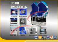 Cinéma de tir virtuel bleu de l'action 9D écran tactile tournant HD 1080P de 360 degrés
