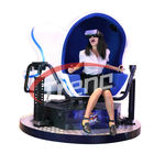 2 cinéma de réalité virtuelle de la machine 9D d'oeufs de montagnes russes de joueur avec le film de 360 degrés