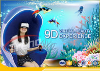 Cinéma interactif de la réalité virtuelle 9D de joueurs multi avec l'écran tactile siège unique de LED