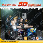 70 cinéma mobile de circuit hydraulique de films de PCS 5D 5D avec la console de jeu de réalité virtuelle