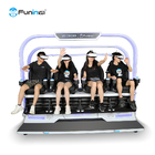 Simulateur rentable de montagnes russes de machine de réalité virtuelle des sièges 9d d'amusement 6