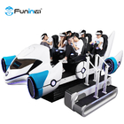 Équipement de réalité virtuelle de chaise de mouvement de 360 des montagnes russes 9D VR sièges du simulateur 6