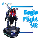 7D jeu interactif de la haute définition 3D de joueur simple du tir VR Flight Simulator