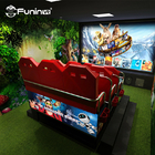équipement commercial d'intérieur de cinéma du simulateur 5D de l'écran 3D pour le parc d'attractions