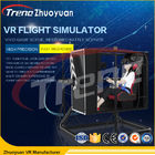 Joueur du jeu un de Flight Simulator de réalité virtuelle de supermarché taille de l'écran de 50 pouces