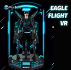 0.8kw Simulateur VR de vol en position debout Plateforme ultime Haute vitesse de mouvement