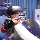 Simulateur de réalité virtuelle 9D à écran HD avec système de mouvement dynamique à faible maintenance