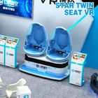 Tenez le premier rôle le simulateur jumeau de cinéma de réalité virtuelle de Seat 9D pour le parc d'enfants