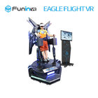 équipement de parc d'attractions de la puissance nominale 2.0kw tenant la réalité virtuelle 9d Vr de machine de jeu de vol d'Eagle