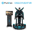 équipement de parc d'attractions de la puissance nominale 2.0kw tenant la réalité virtuelle 9d Vr de machine de jeu de vol d'Eagle