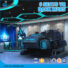 le simulateur 6 de cinéma de 220V 9D VR pose la machine de voiture de VR pour le centre commercial