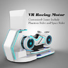 moto multijoueuse de simulateur de Vr de conduite d'aspect d'oeil-crochet de la couleur 220V blanche emballant avec le deepon E3