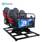 220V la réalité virtuelle 6 pose des machines de jeu de théâtre du cinéma 7d bleues, rouges, noires ou faites sur commande
