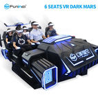 Haute machine de jeu de réalité virtuelle de sièges du simulateur six du ROI 9D VR garantie de 1 an