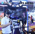 Simulateur de réalité virtuelle du jeu 9D de pousse d'arme à feu d'arcade pour 2 joueurs