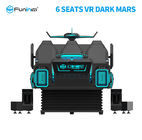 6 le théâtre attrayant 6 de cinéma des sièges VR pose l'obscurité Mars de simulateur de 9D VR