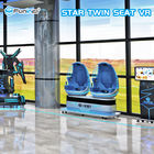 Bleu + oeuf blanc de cinéma de la réalité virtuelle 9D pour le centre commercial garantie de 1 an
