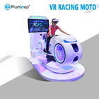 360 simulateur/Moto de réalité virtuelle du degré 9D conduisant emballant le simulateur