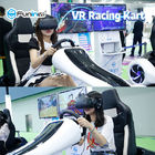 Simulateur de mouvement de moto de VR avec la moto de réalité virtuelle emballant des jeux