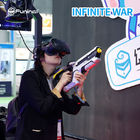 Deux guerre infinie du simulateur VR de réalité virtuelle des joueurs 9D pour des étudiants