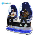 Champ commercial deux Seater de jambe de vibration de Seat de simulateur de 9D VR