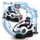 jeu d'intérieur 2players de conducteur de voiture de course de vr d'équipement de terrain de jeu d'enfants