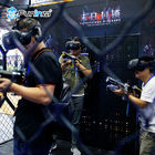 Machine FuninVR de cinéma des joueurs 9D de la réalité virtuelle 4-5 en verre de la plate-forme 3D de VR 9D + équipement de parc