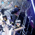 Le joueur de tir multijoueur VR du zombi 4-5 d'équipement de parc d'attractions de VR a placé la machine de la réalité virtuelle 9D