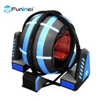Joueur 9D VR Arcade Machines Simulator des montagnes russes 2 d'Immersive de rotation de l'équipement 720 de parc à thème de VR