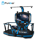 Bleu supérieur de machine de jeu de battement de réalité virtuelle de la station 9D d'interactivité avec le noir