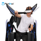 Parc à thème interactif de l'expérience 9D VR Eagle VR de réalité virtuelle de simulateur de vol