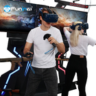Jeu de musique d'arène de VR FPS se tenant tirant 2 jeux électroniques de réalité virtuelle de joueurs à vendre