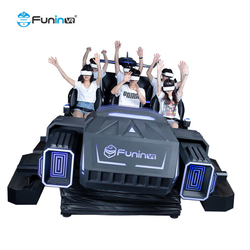L'amusement porteur d'enfants de 600KG 9d VR monte les courses d'automobiles de réalité virtuelle 9D Vr conduisant l'équipement de simulateur