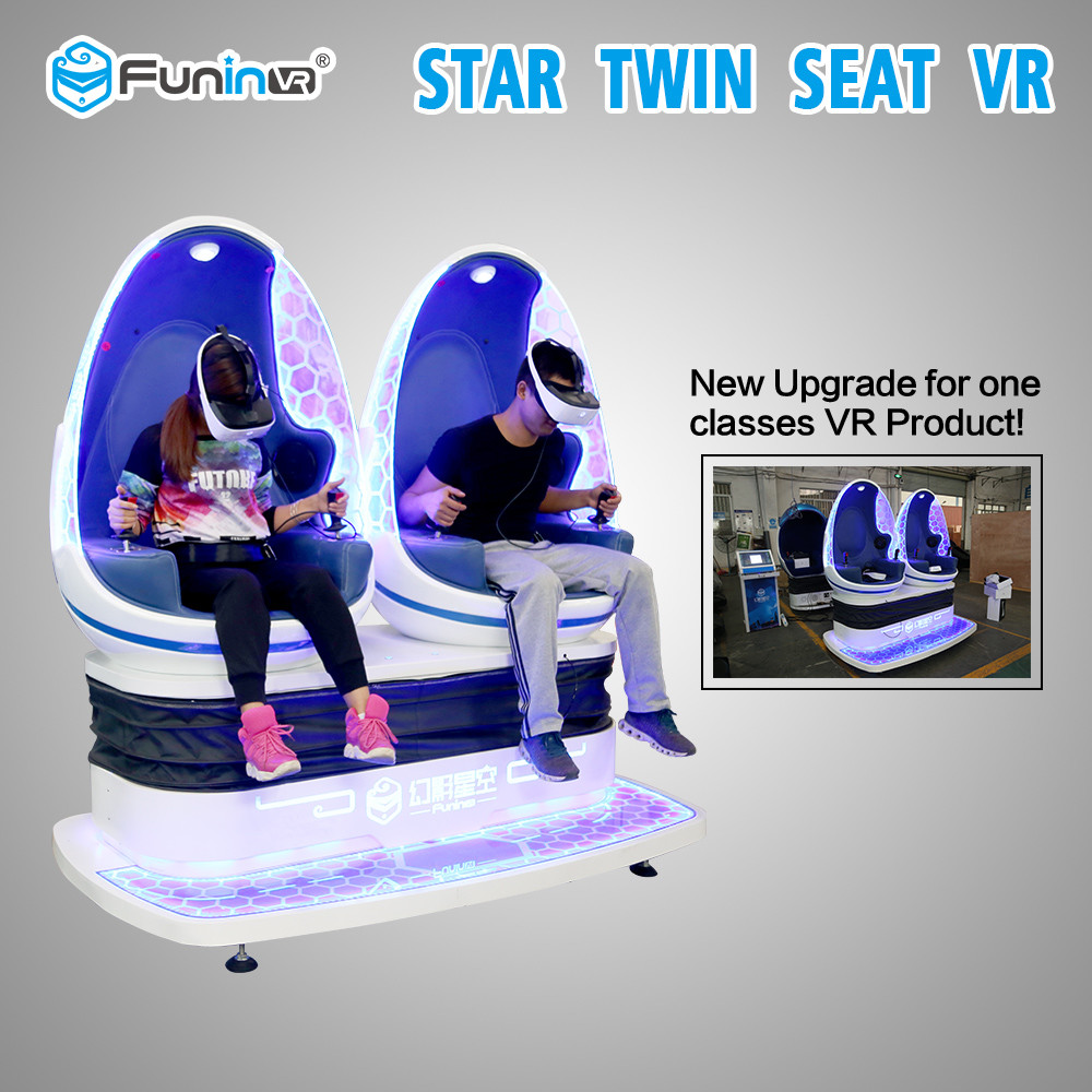 Simulateur interactif de réalité virtuelle de la cabine 9D pour l'aéroport, club