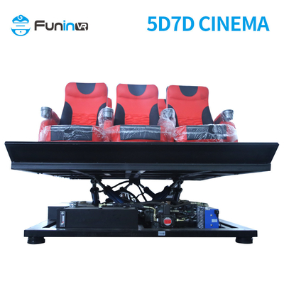 Capacité maximale 500 kg Cinéma 5D Cinéma 5D avec projection numérique