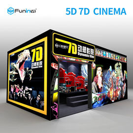 technologie interactive d'hologramme de Seat 5D 12D de cinéma de mouvement de salle de cinéma de 220V 8.0kw 7D pleine