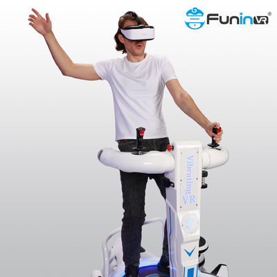 Vr vibrant d'équipement de divertissement de simulateur de jeu de la vibration VR de cas de prix usine