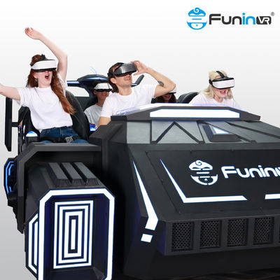 Sièges multijoueurs de la machine 6 de jeu de simulateur de vr de réalité virtuelle de FuninVR emballant le simulateur de 9d VR