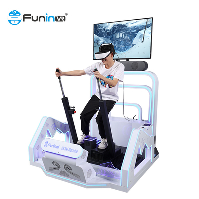 Parc d'attractions de ski d'attraction de Vr de machine de jeu de Virtual Reality Simulator 9d de fabricant de VR