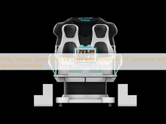 Capacité de poids de 610 kg Chaise VR 9D avec expérience VR immersive et contrôleur joystick