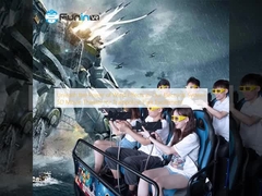 Libérez la puissance des effets du vent dans notre cinéma 5D avec système électrique pour l'excitation du parc de trampolines