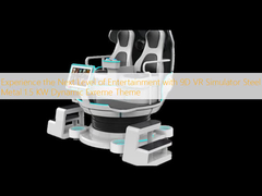Découvrez le prochain niveau de divertissement avec le simulateur VR 9D Steel Metal 1.5 KW Dynamic Extreme