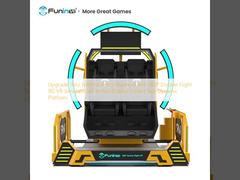 Améliorez votre entreprise de divertissement avec le simulateur VR 9D Double Vol 360°, écran de 40 pouces, plateforme dynamique