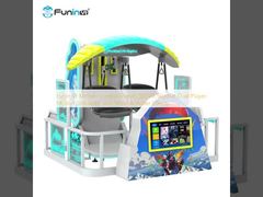 Funin Vr Motion Control 6 places Simulateur de mouvement 9D VR Skydive pour deux joueurs avec effets de vent et d'eau