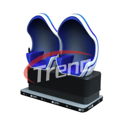 Cinéma de tir virtuel bleu de l'action 9D écran tactile tournant HD 1080P de 360 degrés