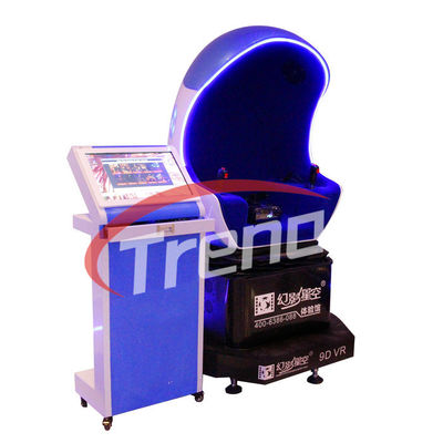 Egg sièges de cinéma de réalité virtuelle du parc à thème 9D de forme les doubles 1500 GV de watt approuvés