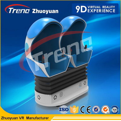 Matraquez la chaise de simulateur de réalité virtuelle de la machine 9D d'oeufs avec la plate-forme dynamique de 12 effets spéciaux