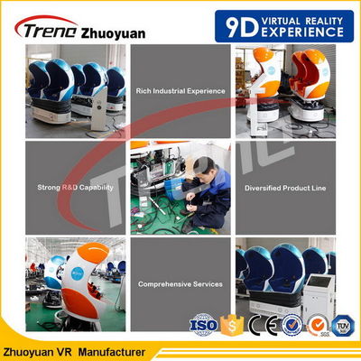360 simulateur électrique de cinéma du degré 9D avec les sièges dynamiques de mouvement